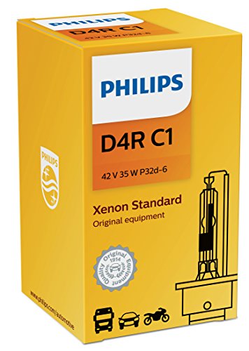 Image of Philips D4R Standard Xenon HID Headlight Bulb, Pack of 1