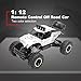 HEBXMF RC Buggy 4X4 Alloy Rock Crawler 1/12 4WD RC Truck,Large Size Remote Control Off Road Climbing Car,2.4Ghz RC Electric RC Vehicle,for Boys Kids Best Xmas Festival Gift