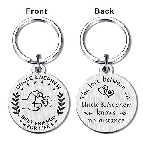 Mxrsdf Uncle Gifts, Uncle Keychain, Uncle Key Ring #TOP1