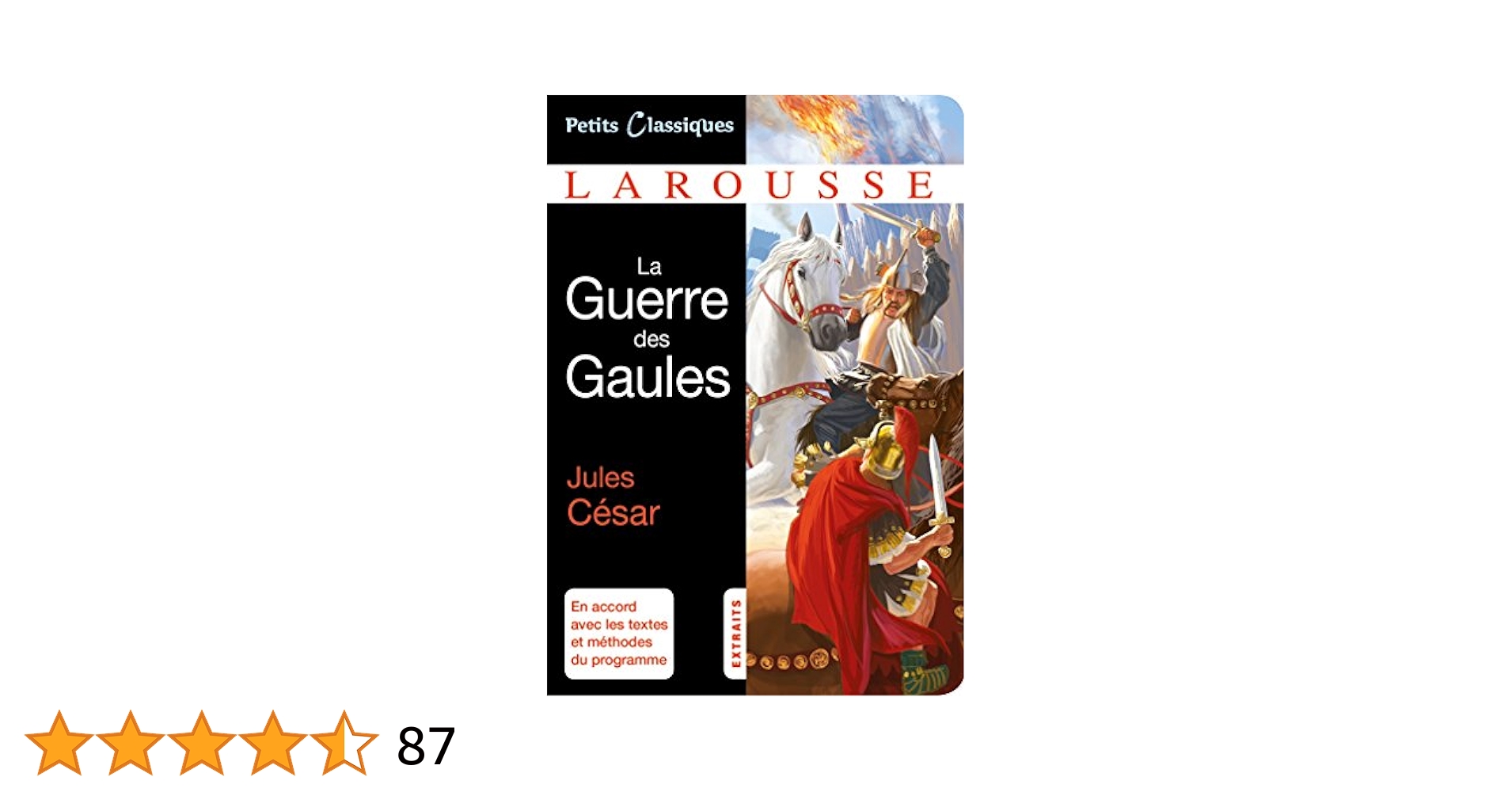 La Guerre des Gaules : César, Jules: Amazon.fr: Livres