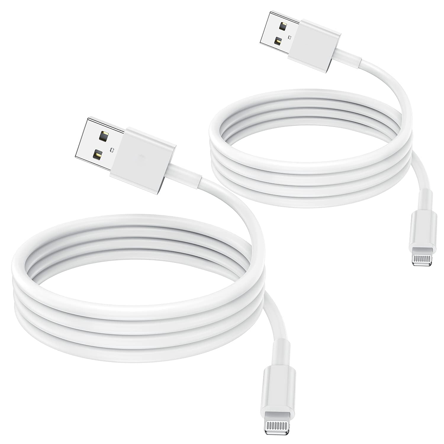 Câble Chargeur iPhone MFi Apple 1m Lightning vers USB pour iPhone 12/11/X/8/7/6 iPad