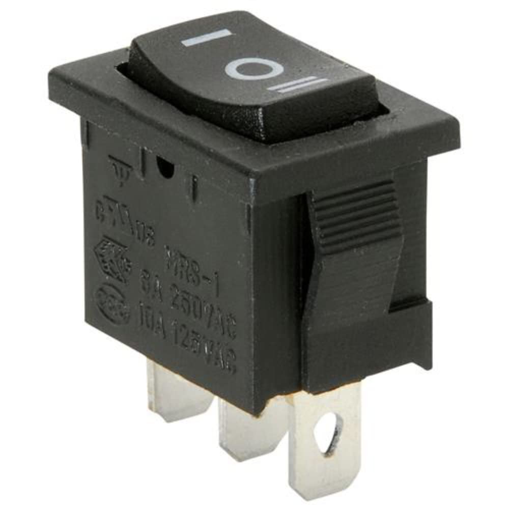 Parts Express SPDT Miniature Momentary Rocker Switch Center Off (2 Pack)