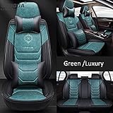 【Impermeable y fácil de limpiar】 Fundas asientos coche se puede limpiar con una toalla húmeda, muy conveniente y extremadamente adaptable.