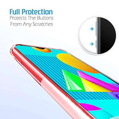 Image of TheGiftKart Best Camera Protection Back Cover Case for Samsung Galaxy M01 | Transparent Ultra Clear Soft Case | Slim & Protective Design | Inbuilt Dust Plugs & Anti-Slip Grip (Transparent)