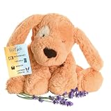 Puppy Love - Microwavable & Weighted Plush Stuffed Animal - Heated Plushie for Warmth - Cute, Soft, Cozy Toy for Adults & Children (Boys, Girls, & Toddlers) by Warm Pals