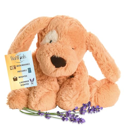 Puppy Love - Microwavable & Weighted Plush Stuffed Animal - Heated Plushie for Warmth - Cute, Soft, Cozy Toy for Adults & Children (Boys, Girls, & Toddlers) by Warm Pals Puppy Love - Microwavable & Weighted Plush Stuffed Animal - Heated Plushie for Warmth - Cute, Soft, Cozy Toy for Adults & Children (Boys, Girls, & Toddlers) by Warm Pals