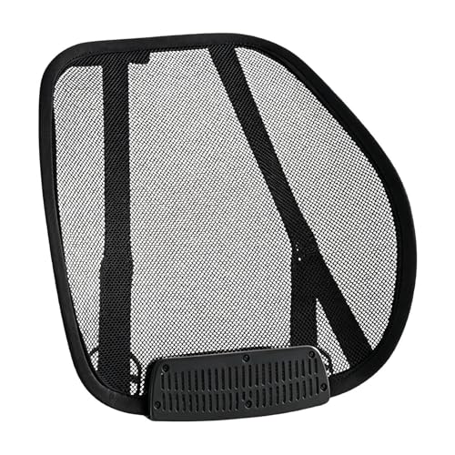 Soporte de respaldo de asiento de coche | Cojín de enfriamiento transpirable alimentado por USB - Almohada de apoyo lumbar de malla | para silla de oficina, hogar, escuela, asientos de coche