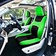 FH Group FB030GREEN115-SEAT Universal Fit Green Bucket Autositzbezüge und Bankbezug passend für die meisten Autos, SUVs und Lastwagen (kompletter Airbag kompatibel mit geteilter Bank)