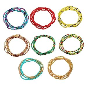 Ctirchiu ODKR4379 Bunte Körperketten 8 Stück