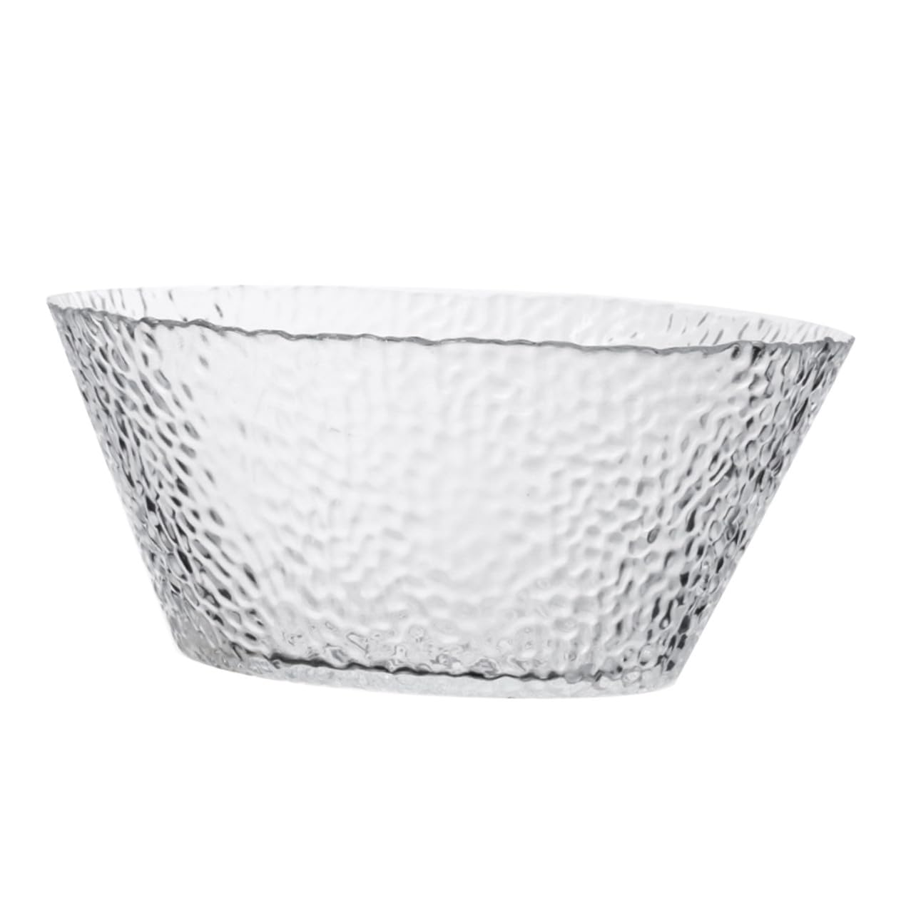 Saladier en verre multifonction 1,6 L grand bol transparent pour réception