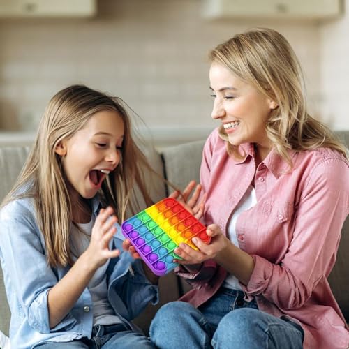 Pop It Spielzeug, Pop It Baby, Anti-Stress-Spielzeug, für Kinder Und Erwachsene(Quadratisch)
