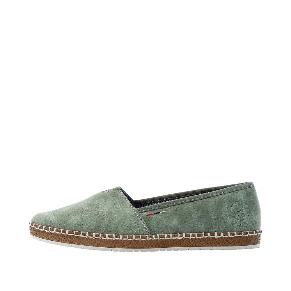 Rieker M2270-53 Slipper grün grün