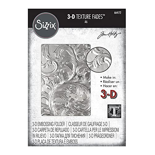 La Mejor Lista de Repujadores disponible en línea. 38 Sizzix B07M7MGBFK Carpeta de repujado Sizzix 3-D - Elegante