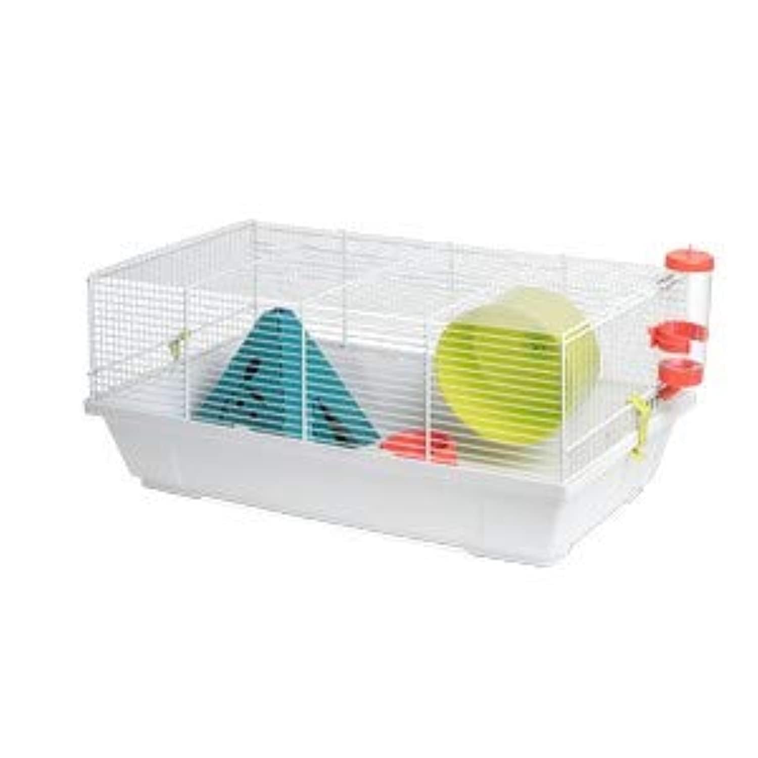 VOLTREGA THE BEST HOME FOR YOUR PET SPAIN HAMSTER CAGE 117 WHITE INDIAN MODE