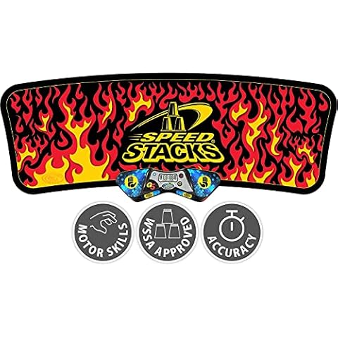 Speed Stacks | G5 Black Flame StackMat (Timer and Mat) | Accuracy to 0.001 Seconds, Batteries Included | Endorsed by Sport Stacking and Cubing associations Cover