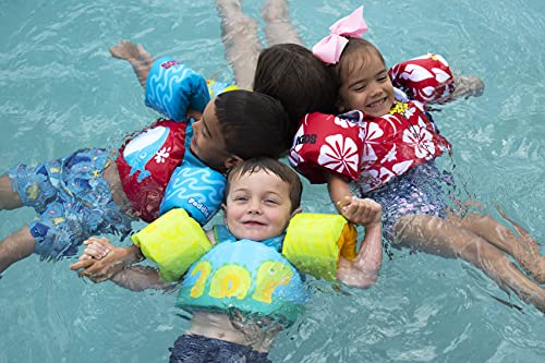 Image of Body Glove 13226-ONE-HULAGRL Kids Paddle Pal Hula Girl Learn to Swim Life Jacket, One Size