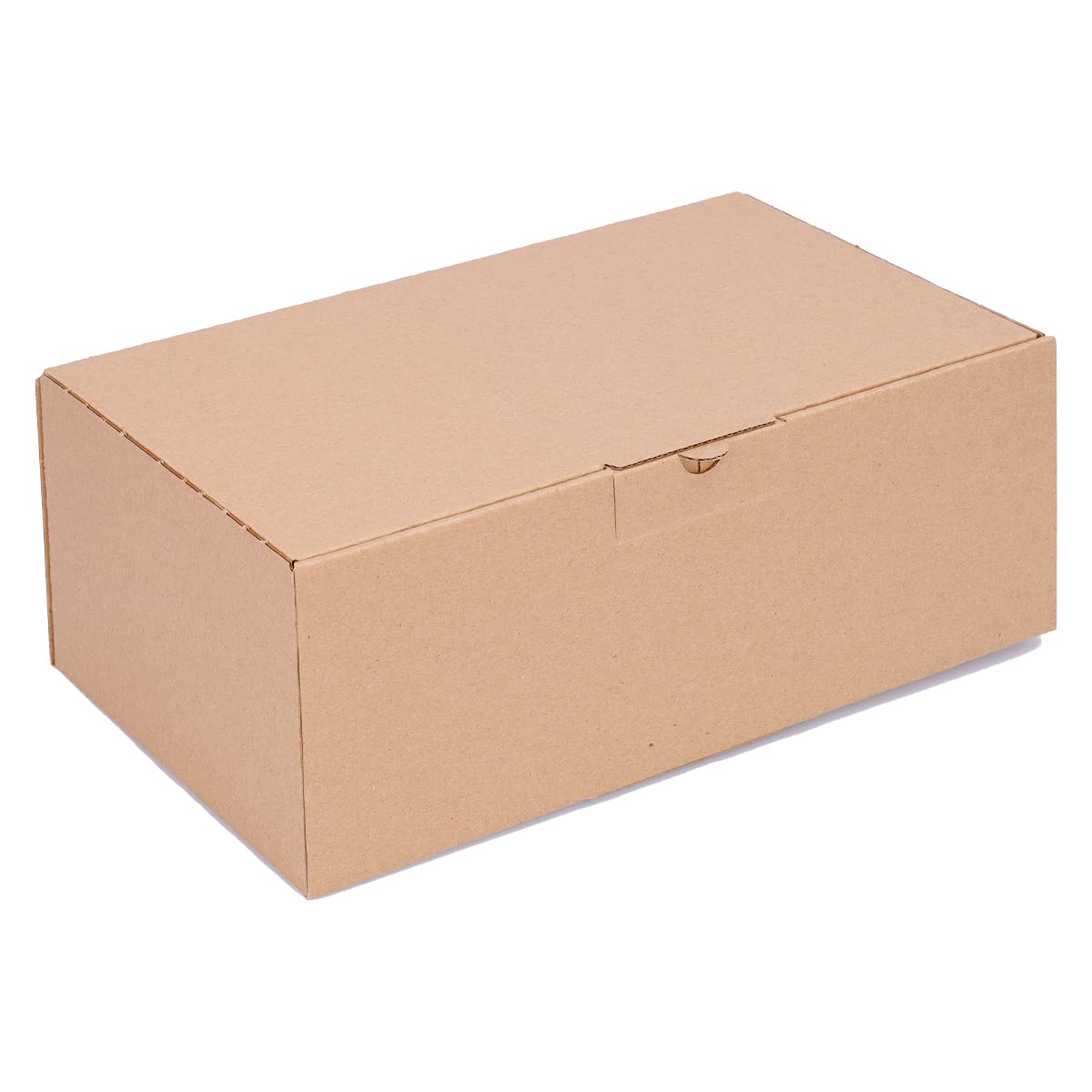 verpacking Cajas plegables 250 x 150 x 100 mm marrón (dimensiones exteriores 258 x 158 x 105 mm) WP 30 caja de envío caja DHL Hermes DPD GLS embalaje (50 unidades)