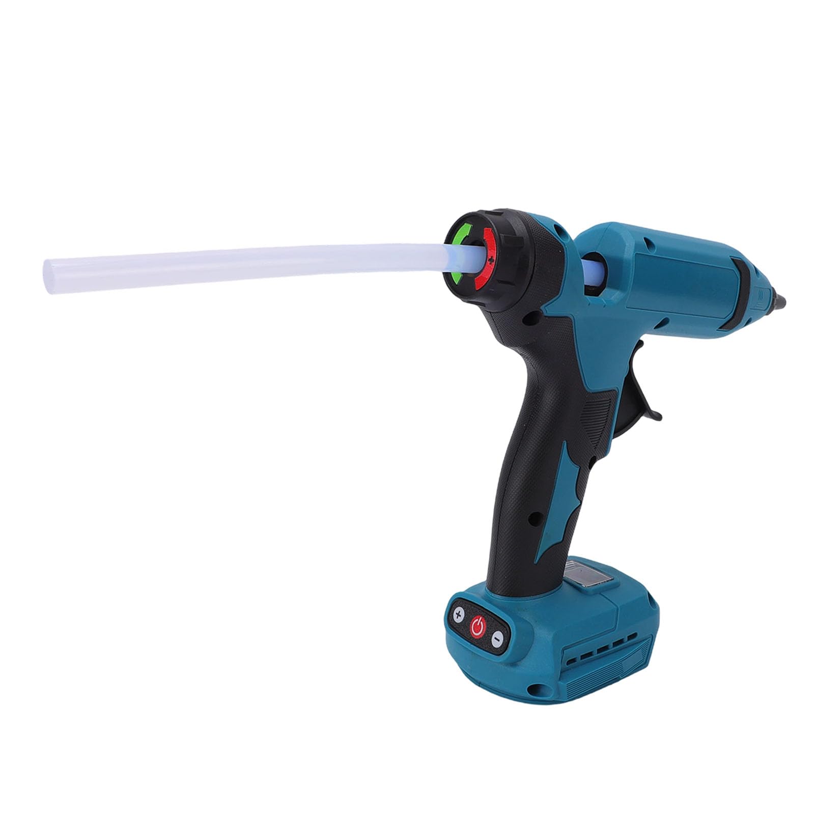 Pistola de Pegamento Termofusible Inalámbrica, con Pantalla LED