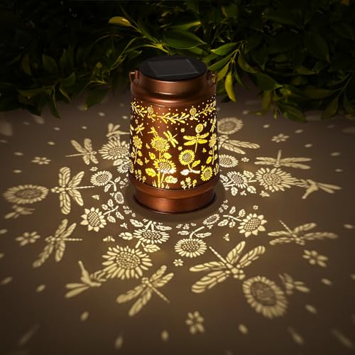 Solar Lanterns Outdoor Waterproof Garden Decor Christmas Gifts for Women