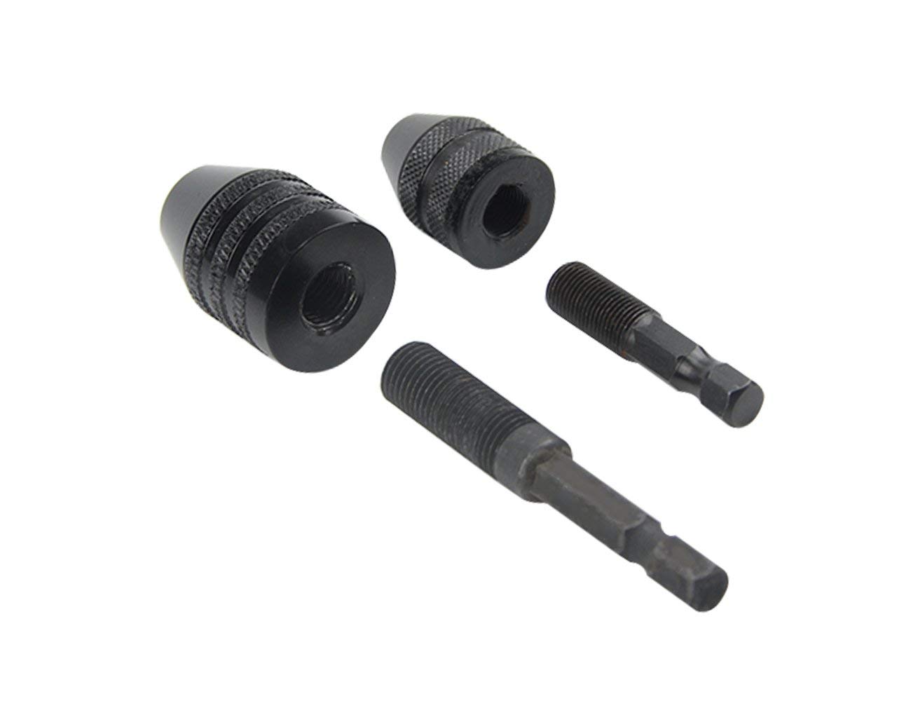 Qiilu Kit De Porte-taraud à Changement Rapide Jeu De Mandrins De Taraudage Kit De Support De