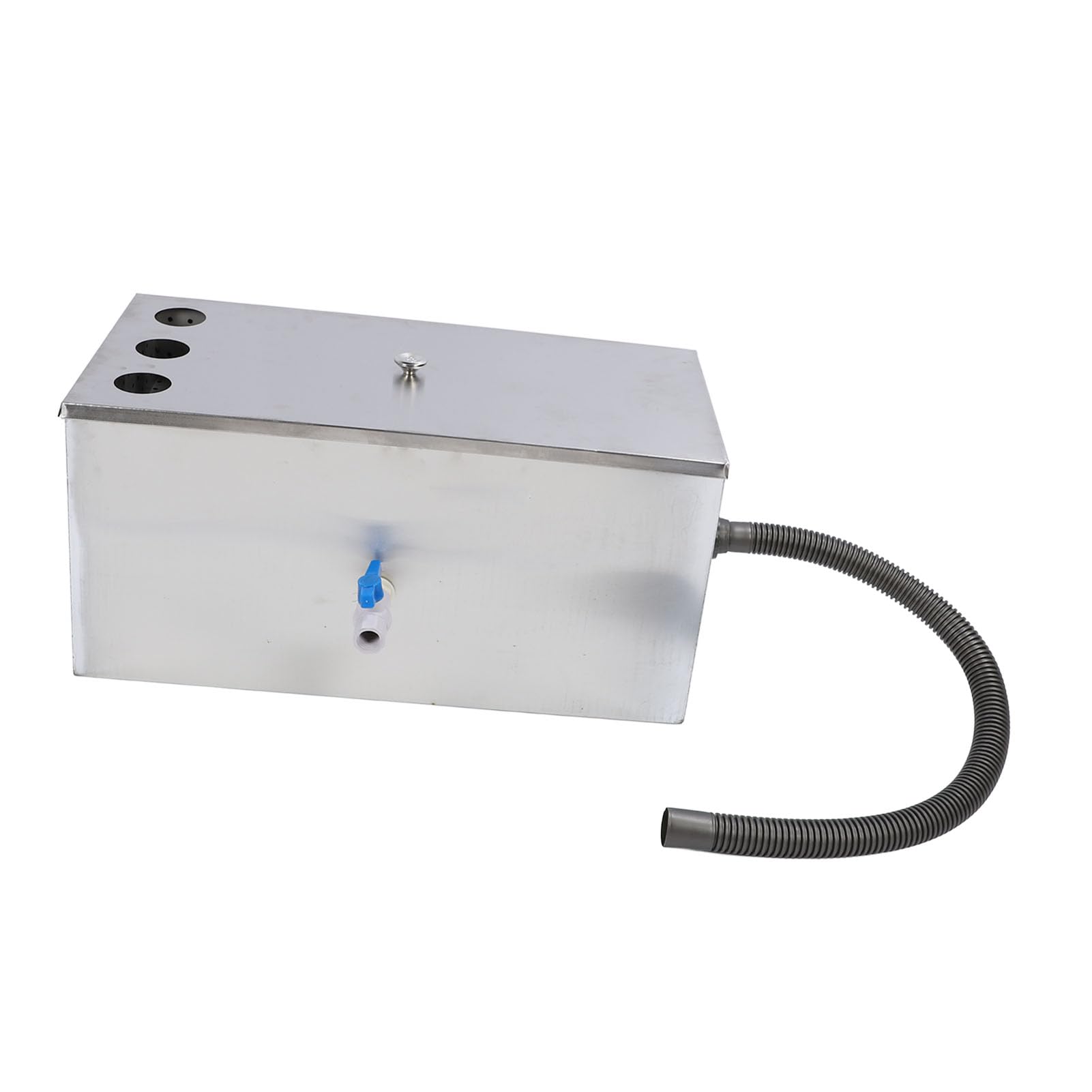 Socobeta Separador de Agua y Aceite Eficiente, Trampa de Grasa de Gran Capacidad de Acero Inoxidable para Cocina y Restaurante