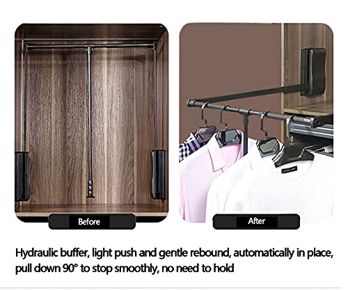 Appendiabito Saliscendi per Armadio,Appendiabiti