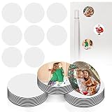 Sublimation Magnet Blanks, 30PCS Sublimation Blank Refrigerator Magnets - Personalized Fridge Magnet