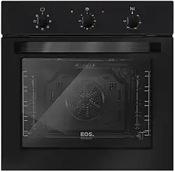 Forno Elétrico de Embutir Eos 65 Litros Convection Porta de Vidro All Black Efe651ecp 220v