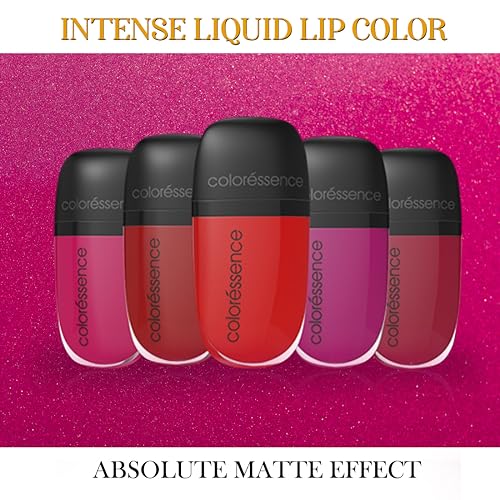 Image of Coloressence Intense Liquid Lip Color - Siren Red