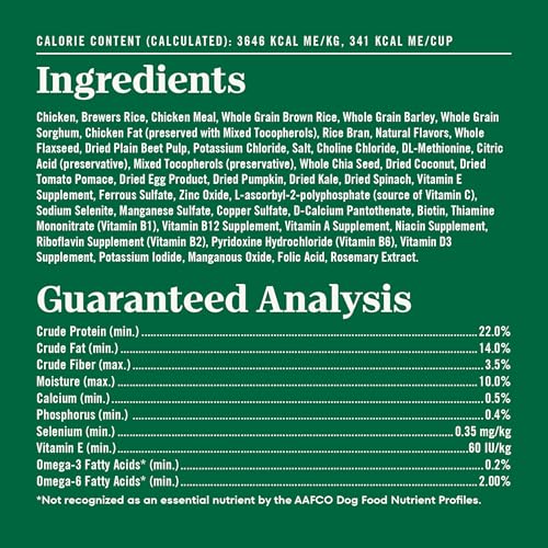 Nutro Natural Choice Chicken & Brown Rice Adult Dry Dog Food Recipe, 5 lb. Bag