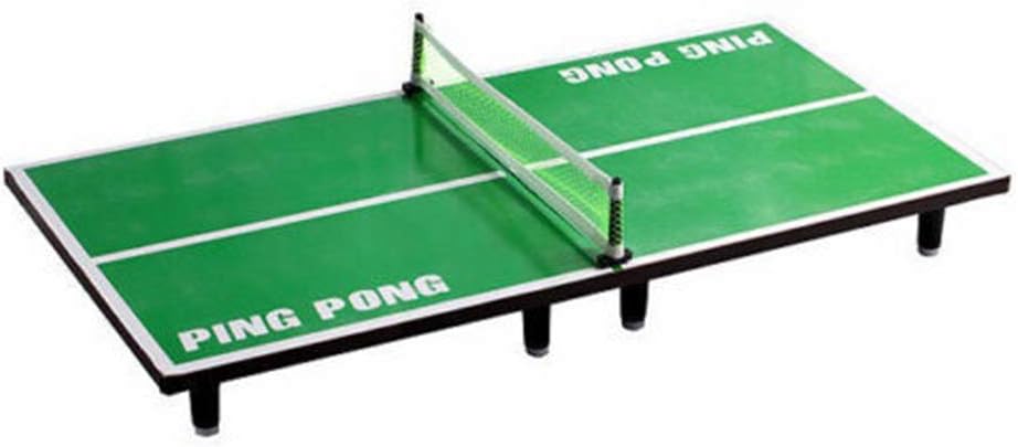 Mini Table Tennis Pingpong Table Net Paddle Ball Set Sports Outdoor Indoor