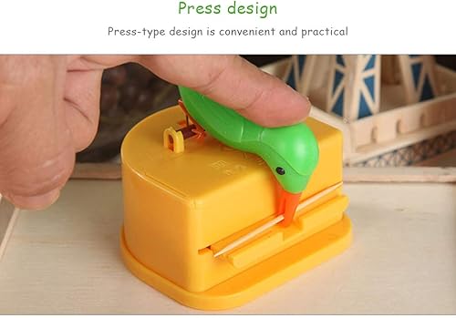 Miniatura 5 de Dispensador telescópico automático de palillos de dientes, caja de palillos de dientes, organizador de almacenamiento, decoración del hogar y cocina