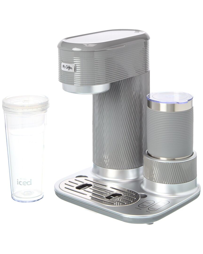 Amazon.com: Mr. Coffee 4-in-1 Latte Lux Iced Hot Coffee Maker with