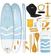 Inflatable Paddle Board with Premium Accessories - HUIIKE | Inflatable Paddle Boards for Adults w...