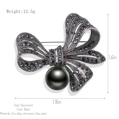 Image of Brooch Pins For Women Fashion Elegant Brooches Lapel Badges Coat Sweater Scarves Shawl Dress Accessory Wedding Party Prom Jewelry