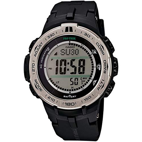 Casio 男性 Pro Trek トリプルセンサー デジタル スポーツ ソーラー ウォッチ 海外出荷 PRW-3100-1D