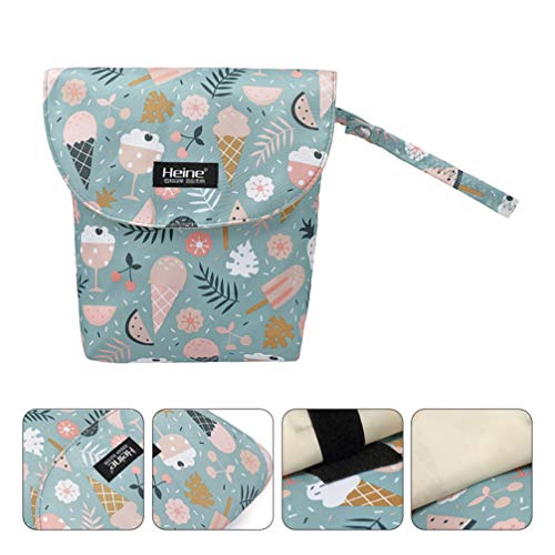 STOBOK Organizador de Fraldas de Bebê Bolsa de Armazenamento de Fraldas Pendurada Reutilizável Bolsa