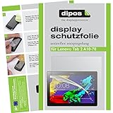 dipos I 2X Schutzfolie matt kompatibel mit Lenovo Tab 2 A10-70 Folie Bildschirmschutzfolie