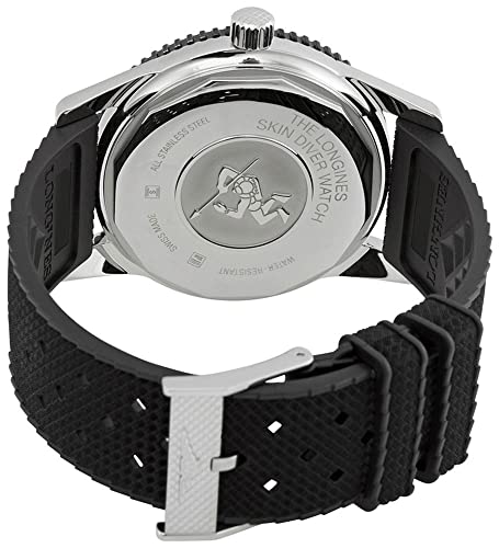 Longines Heritage Automatic Black Dial Men's Watch L2.822.4.56.93