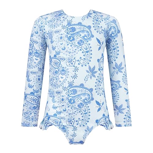 Amazon.com: Girls Long Sleeve Swimsuit - UPF 50+ Chlorine