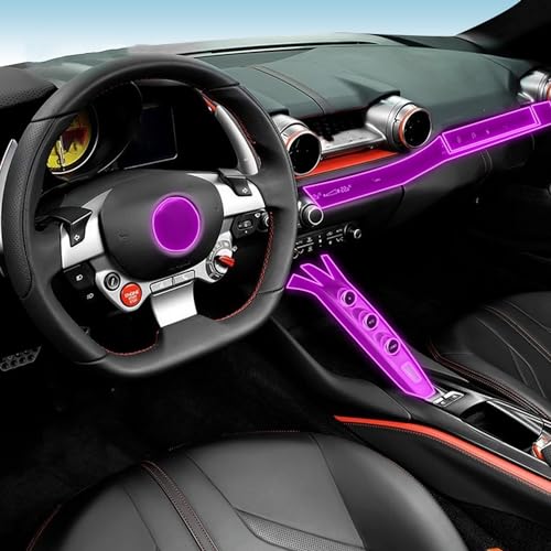 Couverture de film d'affichage LCD intérieur anti-rayures pour Ferrari 812