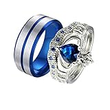 ♥Zierlich, romantisch und sehr schön, Diese erlesenen Ringe sind ein einzigartiges Zubehör für einen speziellen Anlass, und auch für jeden anderen Tag.