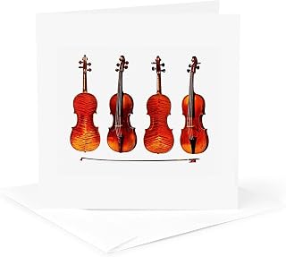 Greeting Card - The Great Stradivarius Violins - Music