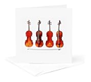 Greeting Card - The Great Stradivarius Violins - Music