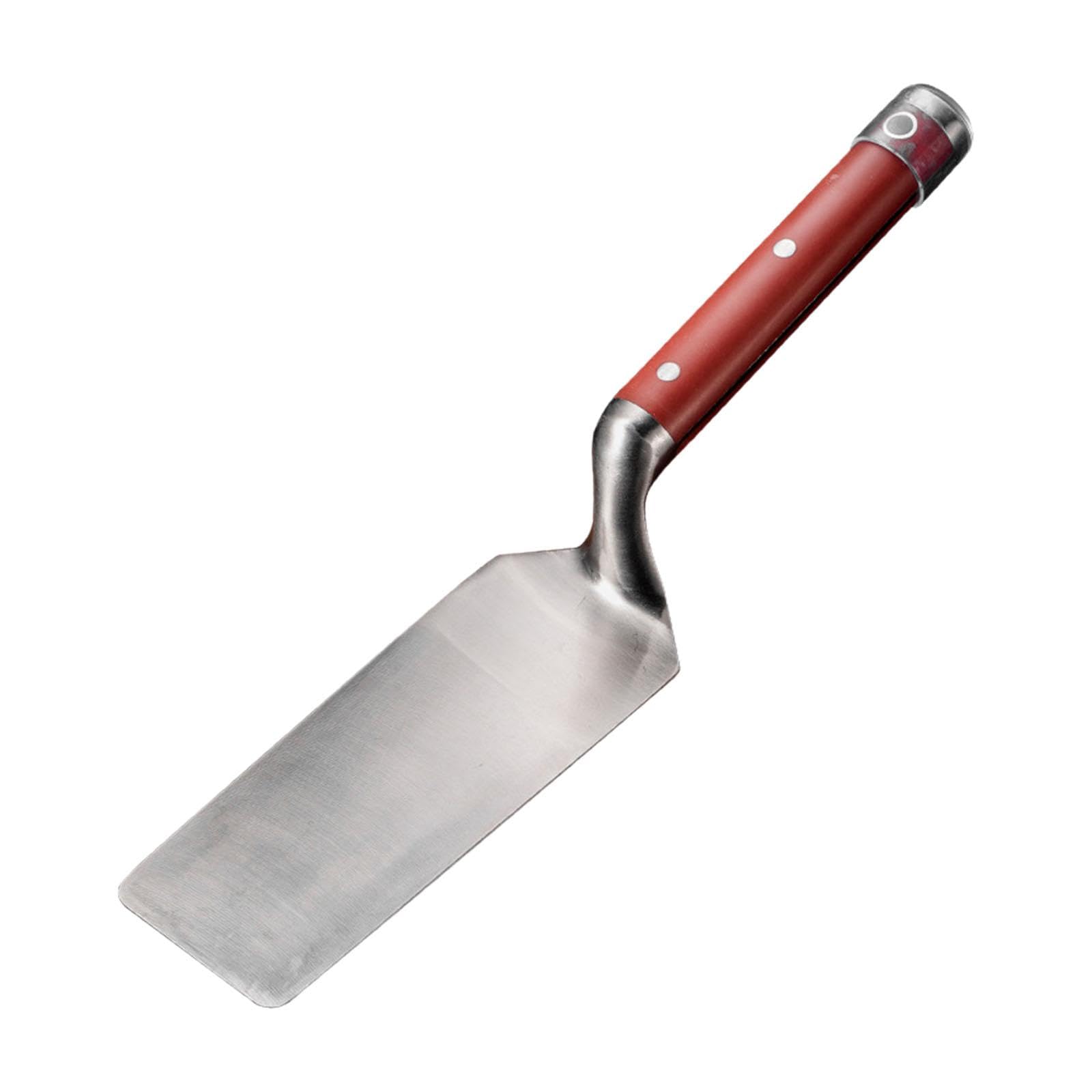 Paleta de Yeso para Enlucido Herramienta de Albañil de Acero Inoxidable Fácil de Limpiar Adecuada para Reparación Pared, 71 Mm X 185 Mm