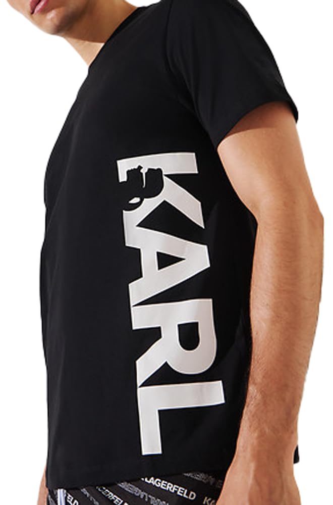KARL LAGERFELD Koszulka Mężczyźni Karl Vertical Logo T-shirt