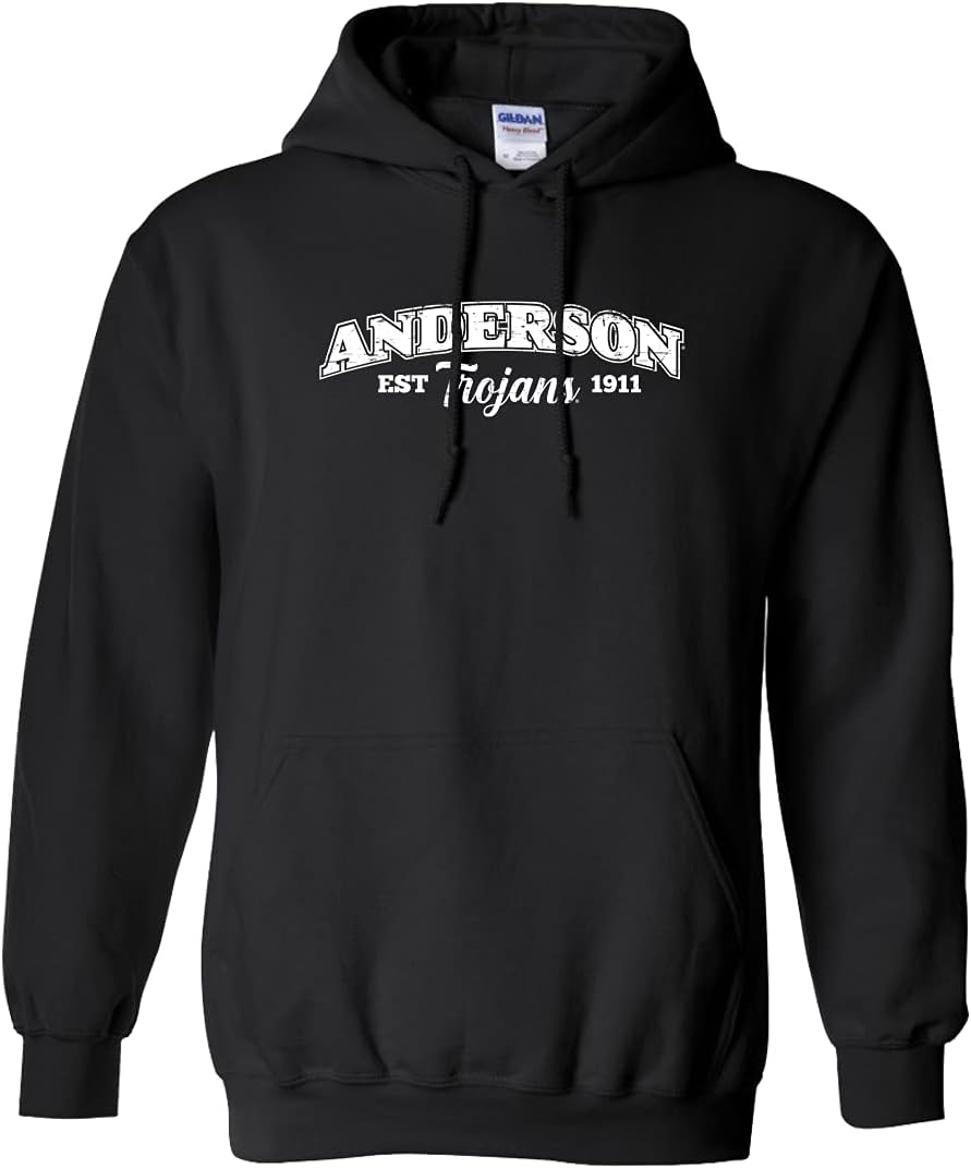 CreateMyTee | Anderson University Est 1911 Hooded Sweatshirt