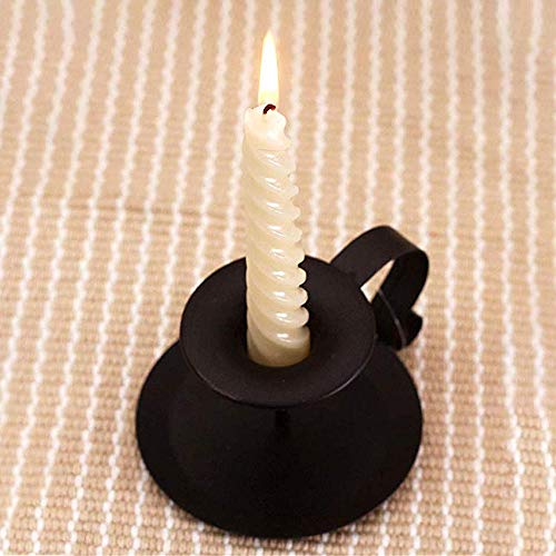 image for TXTCMP Candlestick Holders Black Candle Holder,Wrought Iron Taper Cand