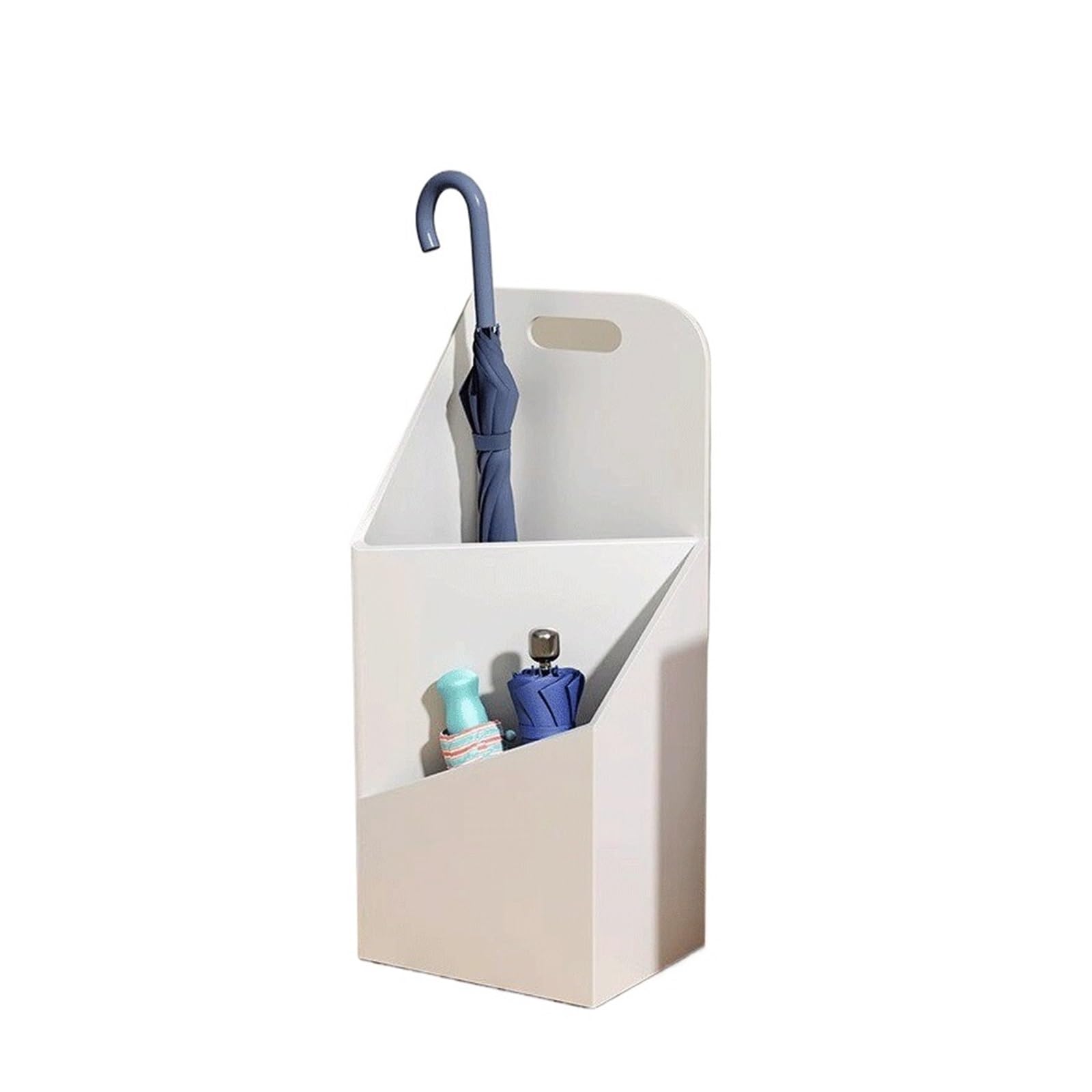 SONGYL-20249 Umbrella Stand Umbrella Stands, Home Storage Racks, Shelving Units, Large-capacity Entryway(White)