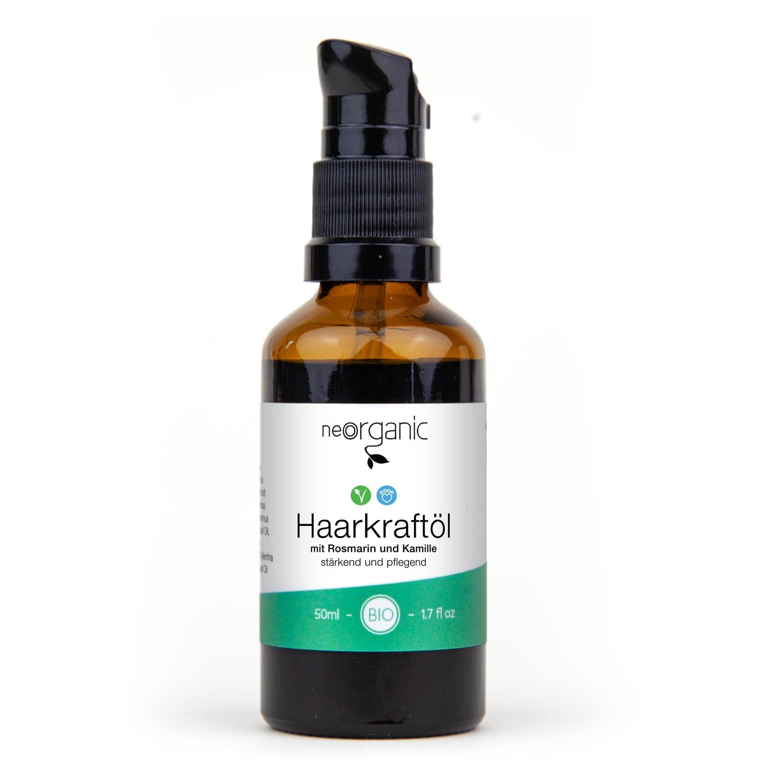 NeoOrganic® BIO Rosmarin Haaröl – 50ml – für Kopfhaut und Haar, aktiviert gesundes und natürliches Haarwachstum – Rosmarinöl Haare– Rosemary Oil for Hair Growth